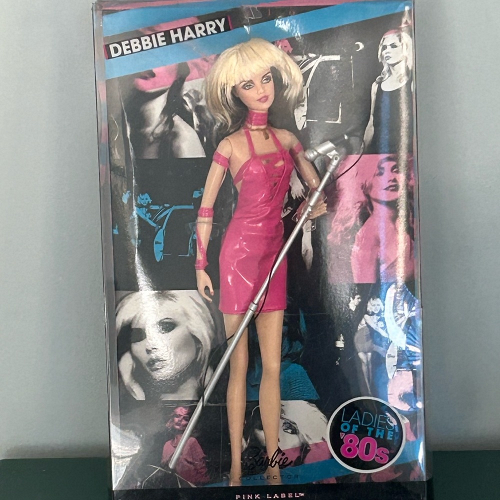 Ladies from the 80’s “Debbie Harry” pink label 2009
